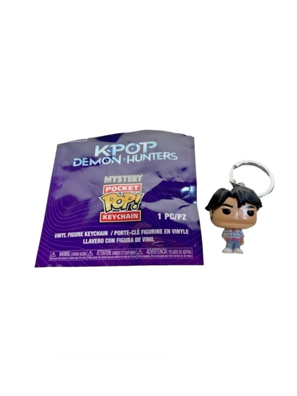NEW Funko! Netflix K-POP Demon Hunters - JINU Keychain (OPENED BAG) Pocket Pop